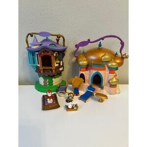 Disney Parks Animators Jasmine Play-set and Rapunzel Tangled Set *Read